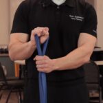 Wrist/forearm/elbow band strengthening exercises can provide stability and support to the wrist joint, thus reducing work-related injuries.