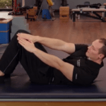 Supine Crunch Exercise