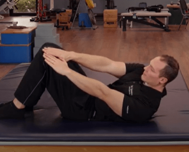 Supine discount oblique exercises